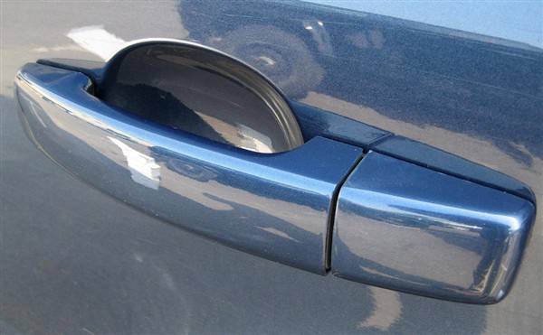 Door Handle Covers CAIRNS BLUE 05+ - Click Image to Close